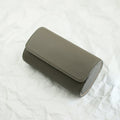 Beige 3 slots Leather watch case
